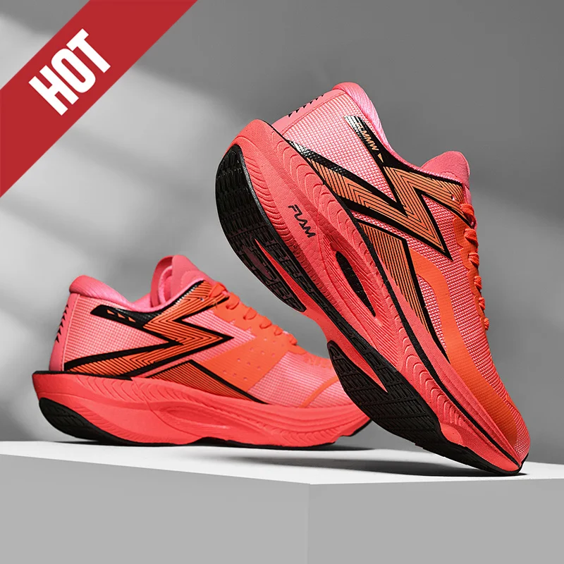 

New Men's Running Shoes Marathon Soft Cushion Shock Absorbing Sports Shoes Comfy Unisex Sneakers Light Anti-Slip Training Shoes