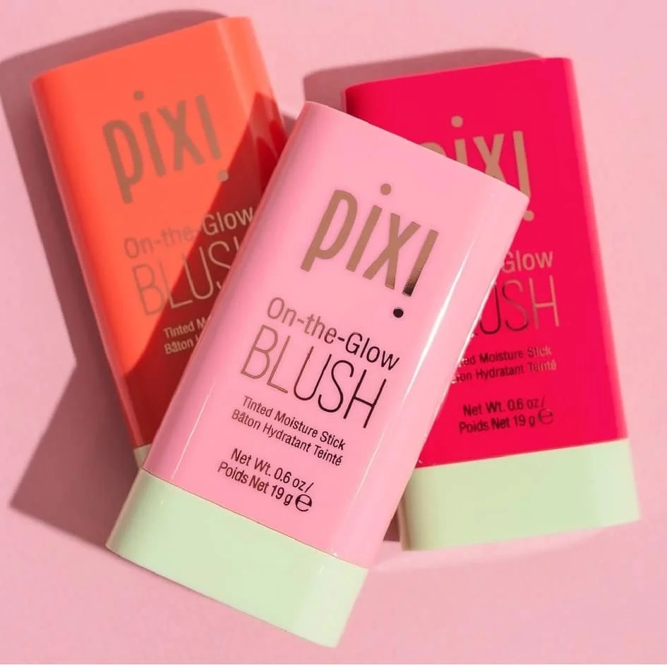 Pixi original blush vara geléia fleur rubi suculento matizado hidratante áspero duradouro veludo fosco sexy rosto lábio olho blush maquiagem