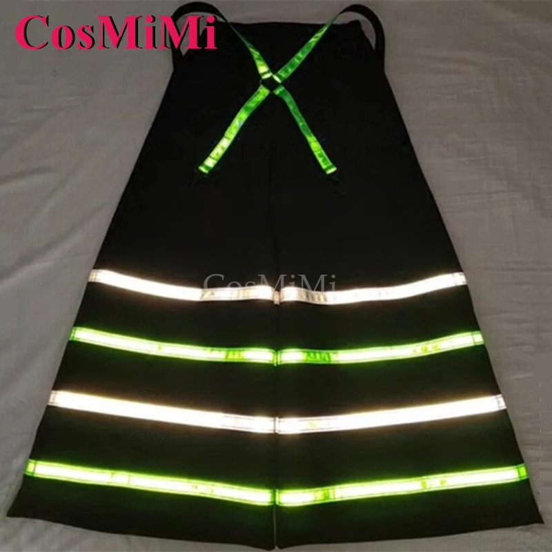 CosMiMi Reaper Phat Брюки Melbourne Shuffle Ghost Танцевальные брюки Модные брюки-клеш Светоотражающие брюки Спорт на открытом воздухе для унисекс