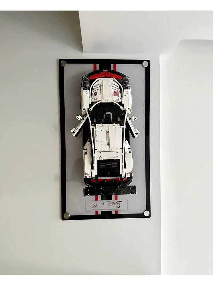 27.5" Wall display for LEGO® Technic Porsche 911 RSR 42096 Fast shipping