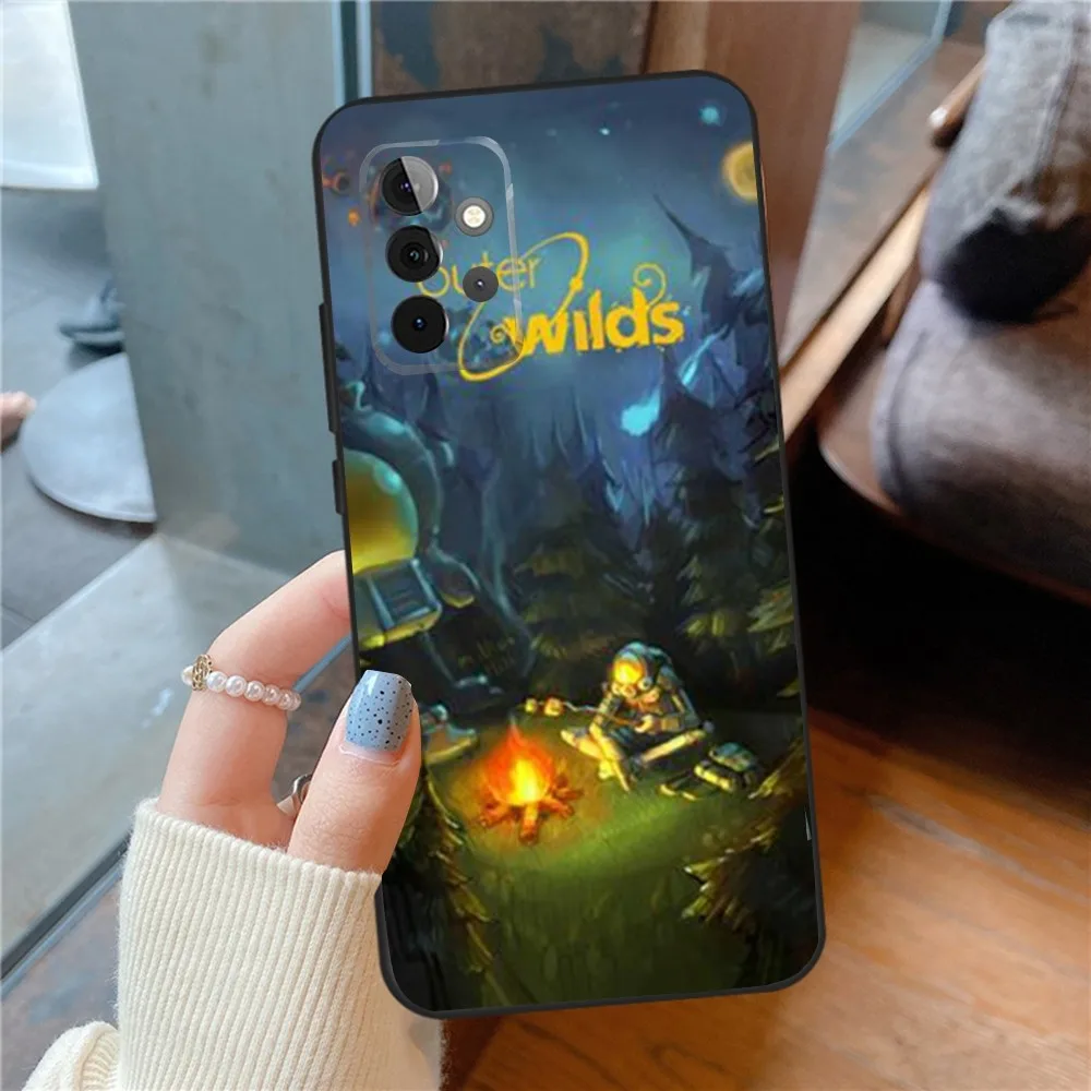 O-Outer Wilds Game  Phone Case For SamsungS24,23,22,21,S20 ,Pro10,S30Plus,S9,20lite Ultra Black Cover