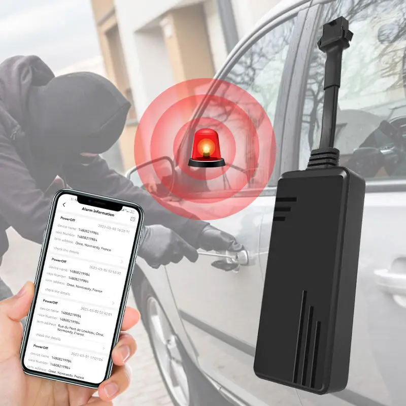 Rastreador GPS para Auto 4G J16 Mini, Dispositivo de Rastreo GPS para Vehículos, Rastreador para Moto y Bicicleta con Corte de Motor, J16 Rastreador GPS 4G para Autobuses