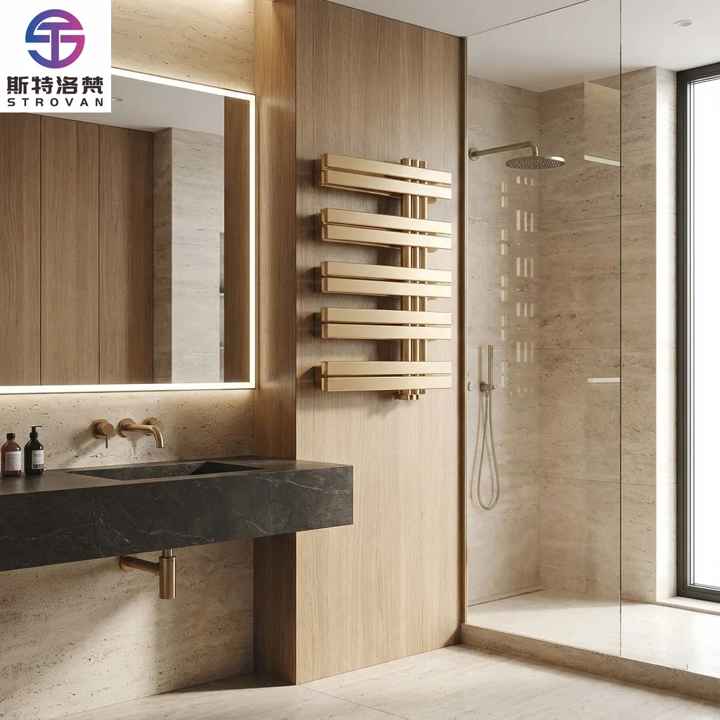 

Матовая электрическая сушилка для полотенец, настенная, с подогревом, квадратная, из нержавеющей стали, для современной ванной комнаты