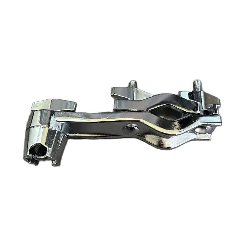 Expansion Clamp for Drum Accessories, Additional Bracket Expansion Clamp, Metal Knob, Fixed Rod Clamp