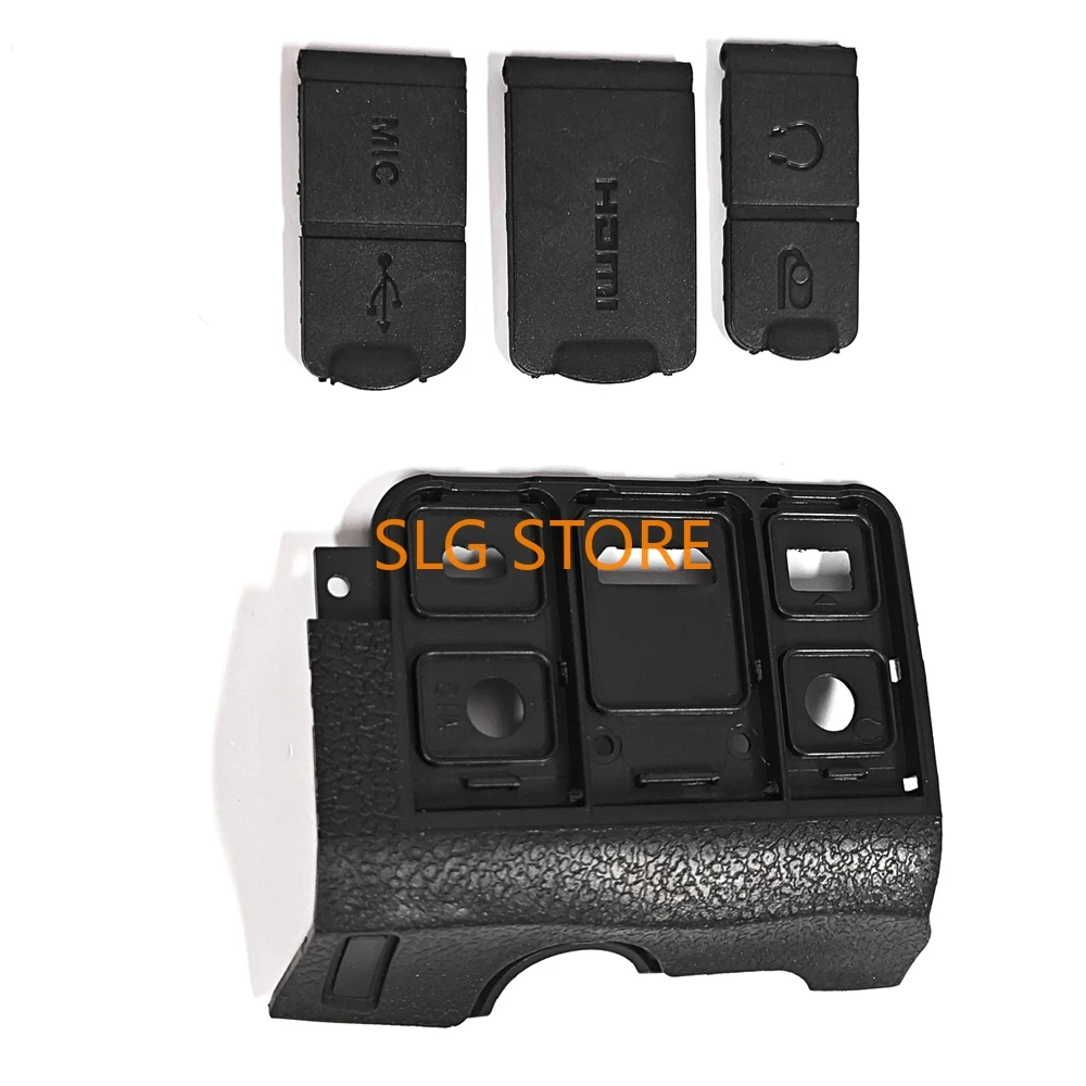 NEW AV/OUT GPS MIC HDMI USB Thumb Rubber Side Cover Case Front Hand Grip For Nikon D7100 D7200 Camera Repair Part