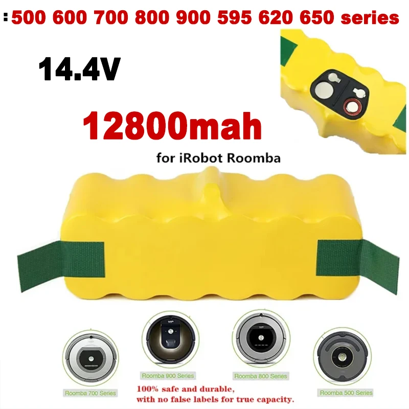 NEW14.4V iRobot Roomba Battery 5000mAh for 500 600 700 800 900 521 530 531 550 540 545 630 631 760 780 860 Series Vacuum Cleaner