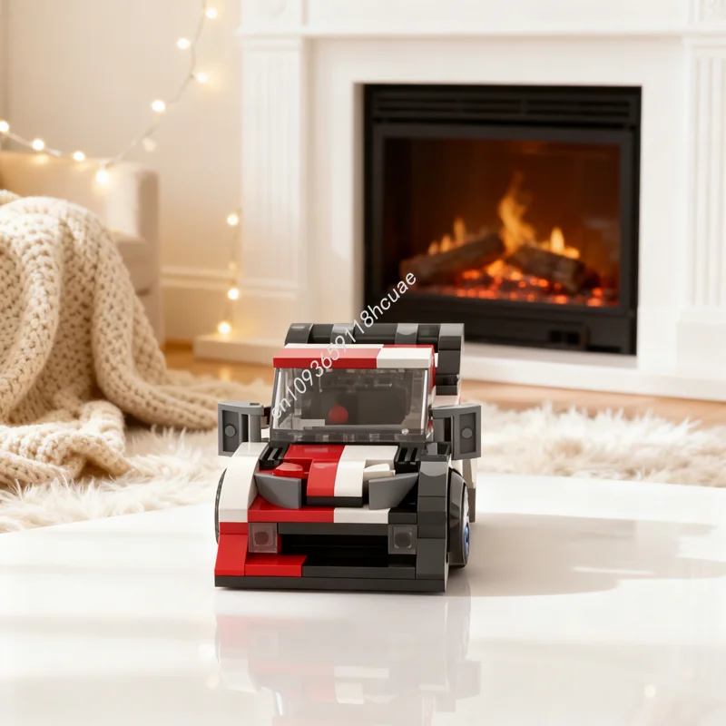 

283 шт. MOC Toyota GR Yaris City Champions Модель Строительные игрушечные блоки Рождественский подарок Конструкция DIY Образование Творческая идея