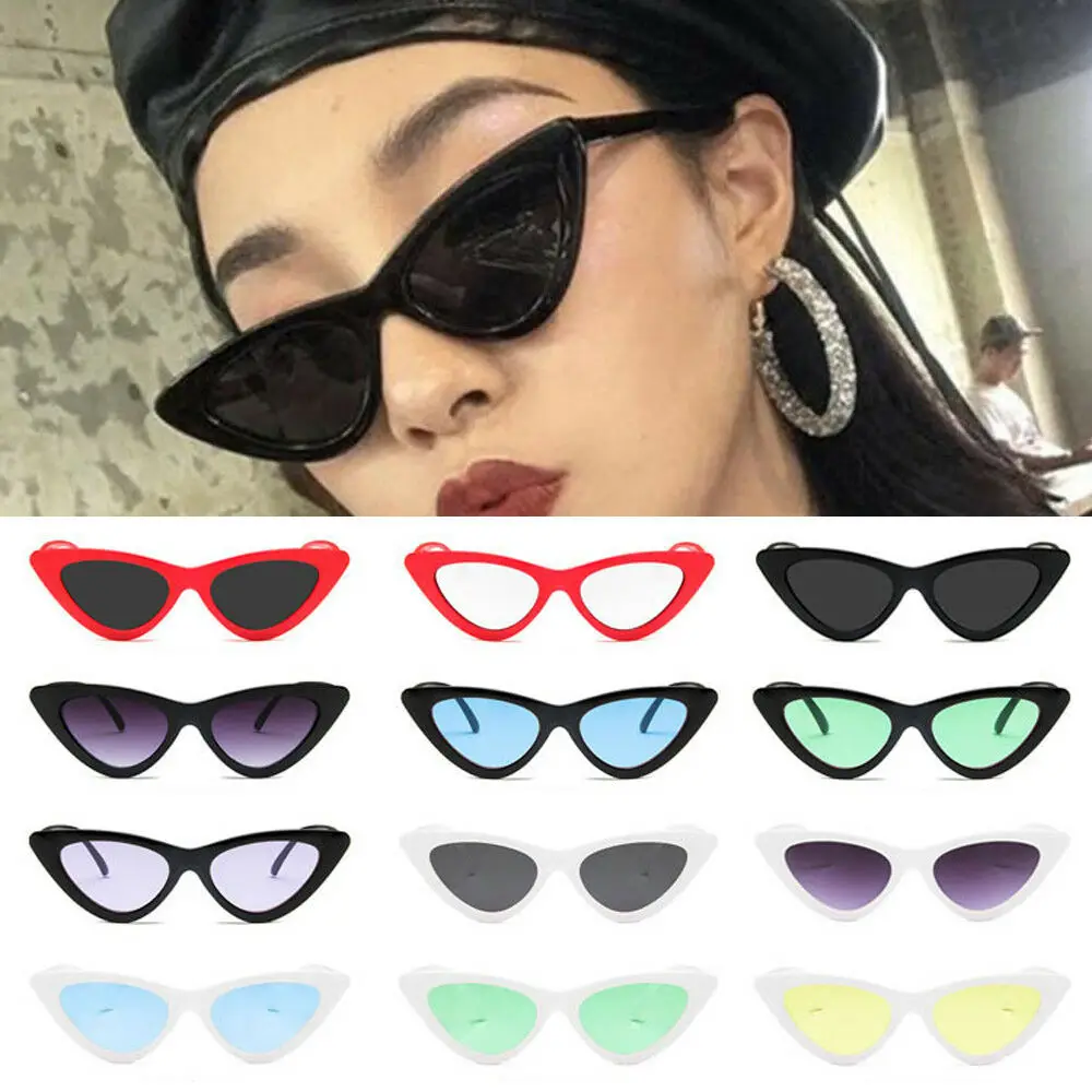 

Fashion Cat Eye Sun Glasses Women Cateye Spectacles Ladies Black Frame Sunglasses Gafas De Sol Feminino Eyewear