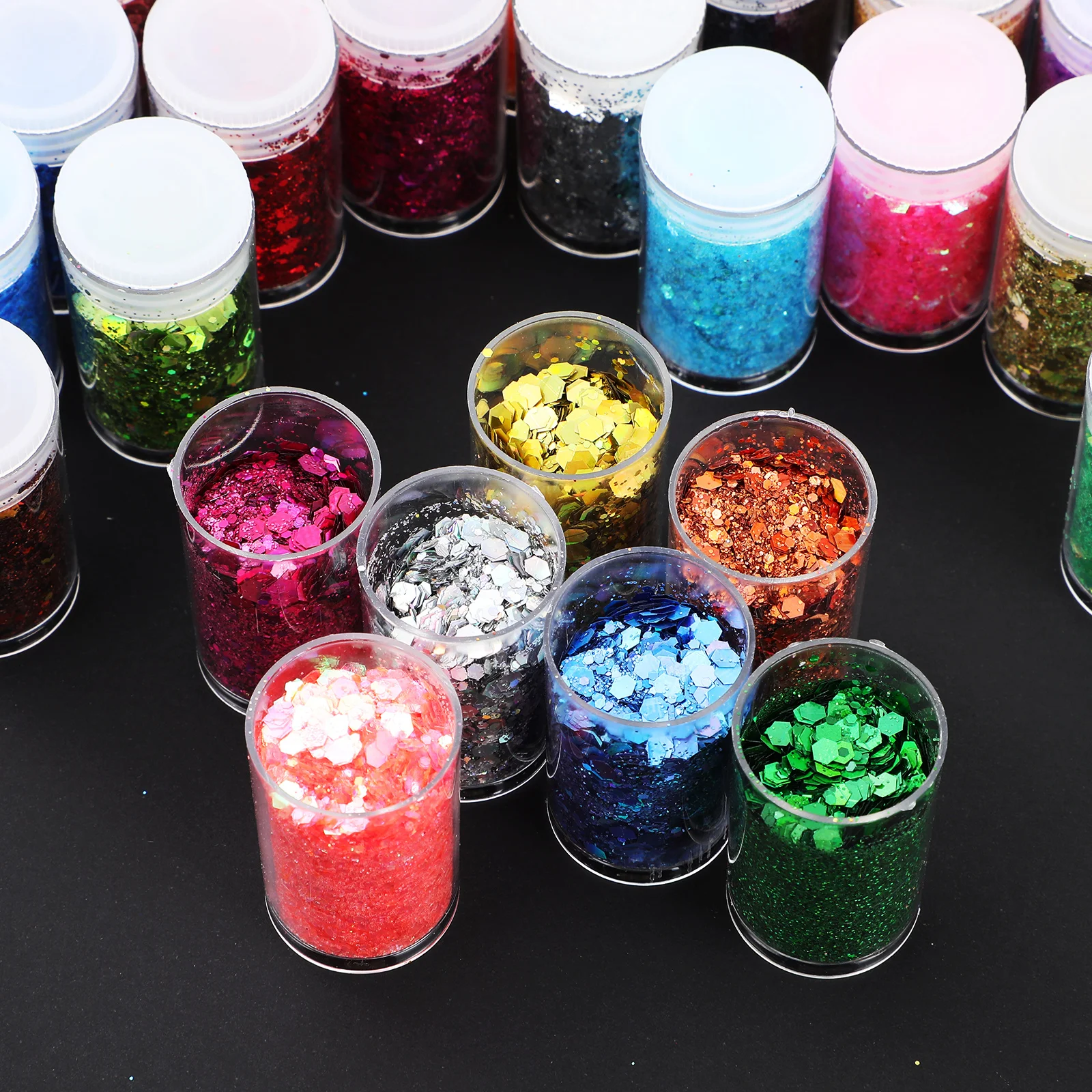 

Nail Sequins Glitter Powder Fine Texture Manicure Decorative Flakes Valentines Day Nail Glitter For Gel Nails Salon Diy