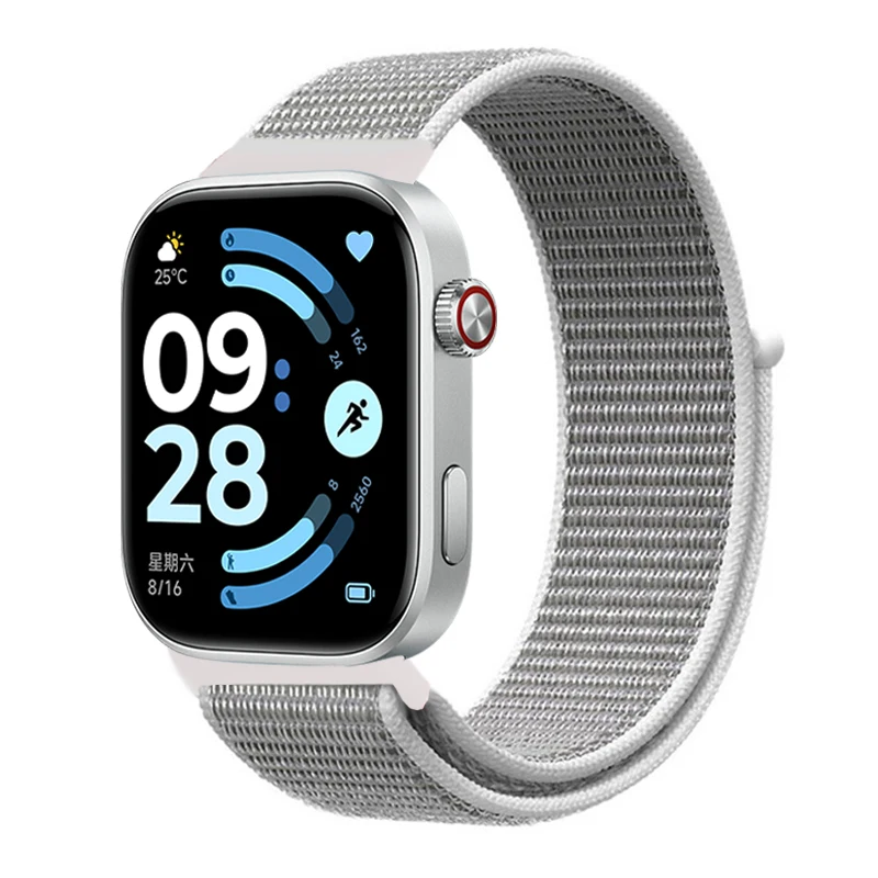 Original Nylon-Schlaufe für Redmi Watch 6 5 4 Armband Zubehör Sport Atmungsaktives Correa Ersatz-Armband Redmi Watch Series Band