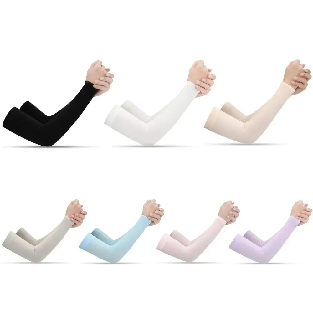 Unisex Arm Guards for Men Women, Sleeve Warmers, Sports Sleeves, UV Sun Protection, Hand Cover, Support, Running, Fishing, Cycli