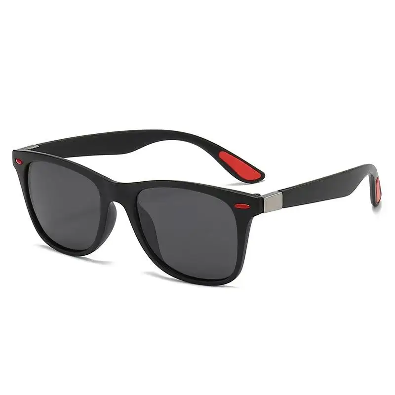 Nachtsichtbrille mit PC-Rahmen, Polarisierte Sonnenbrille für Herren, Outdoor-Sportbrille, Tag- und Nachtsichtbrille für Autofahrer