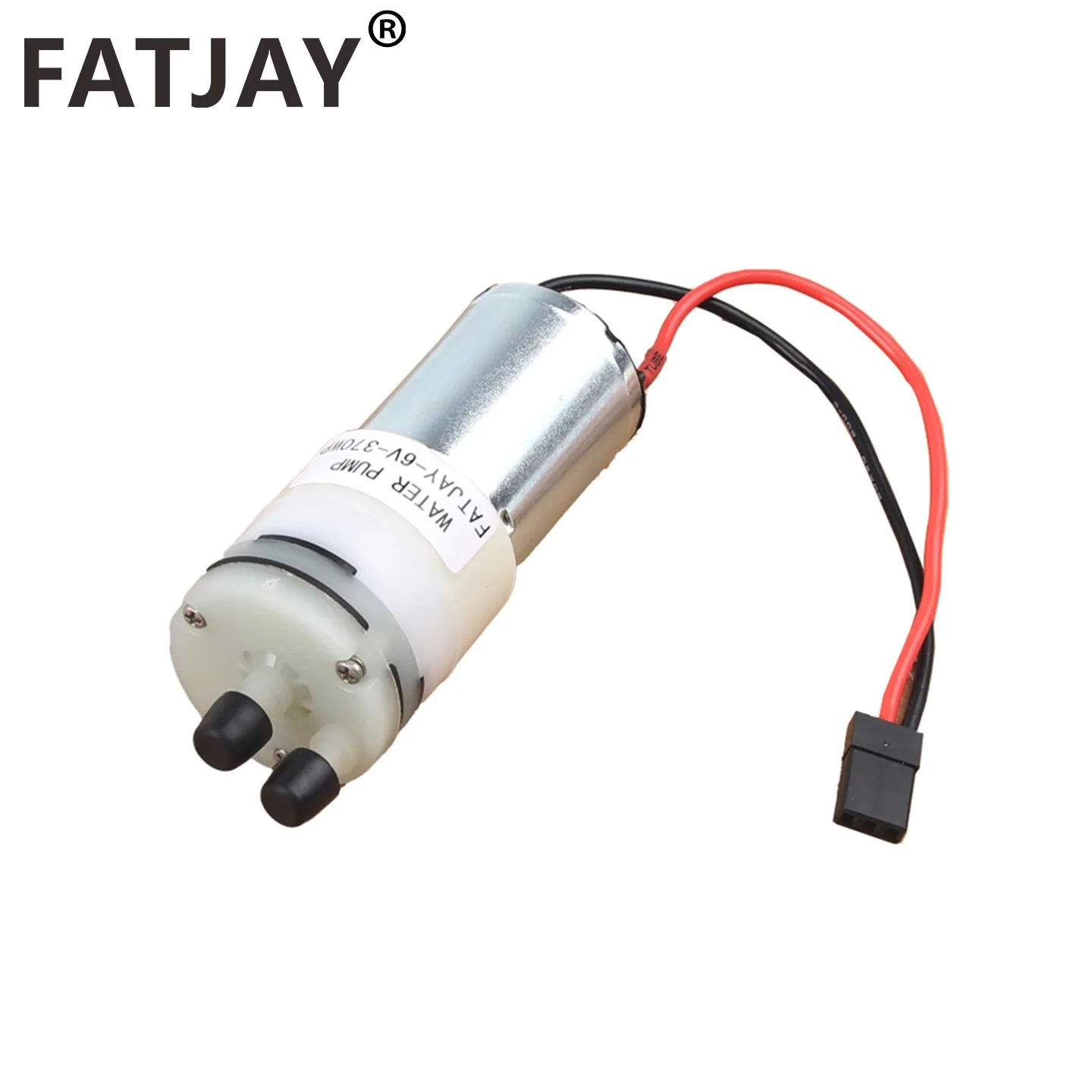 

Водяной насос FATJAY 370 для радиоуправляемых лодок — двигатель с водяным охлаждением/охлаждение ESC, питание от приемника (подходит для военных кораблей/блоков)