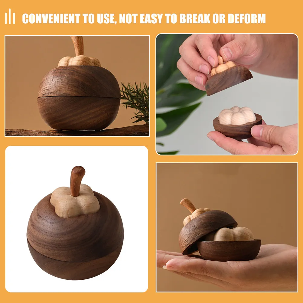 Wooden Essential Oil Diffuser Small Portable Safe Diffuser for Home Office Living Room Decor Diffusing Wood Diffusing Adornment