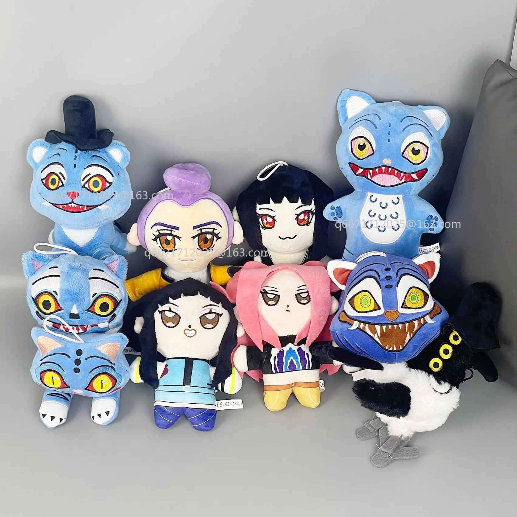 

A New Demon Hunters Tiger Плюшевая игрушка Demon Hunters Kpop Zoey Mira Rumi Фигурка Игрушка Tiger Plushie Doll K Pop Merch Подарок на день рождения