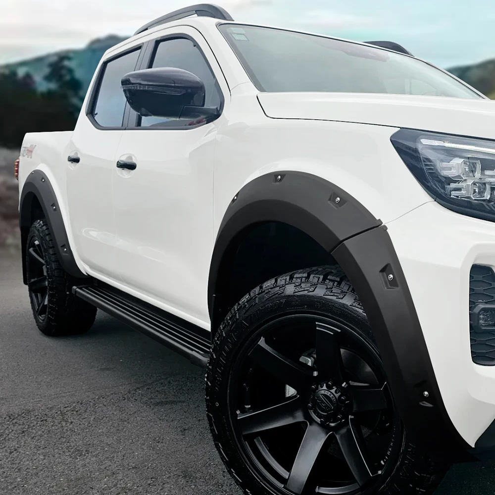 

Wheel Arch Pocket Riveted Fender Flares For Nissan Navara D23 NP300 Frontier 2021 2022 2023 2024 2025 Guard 4×4 Car Accessories
