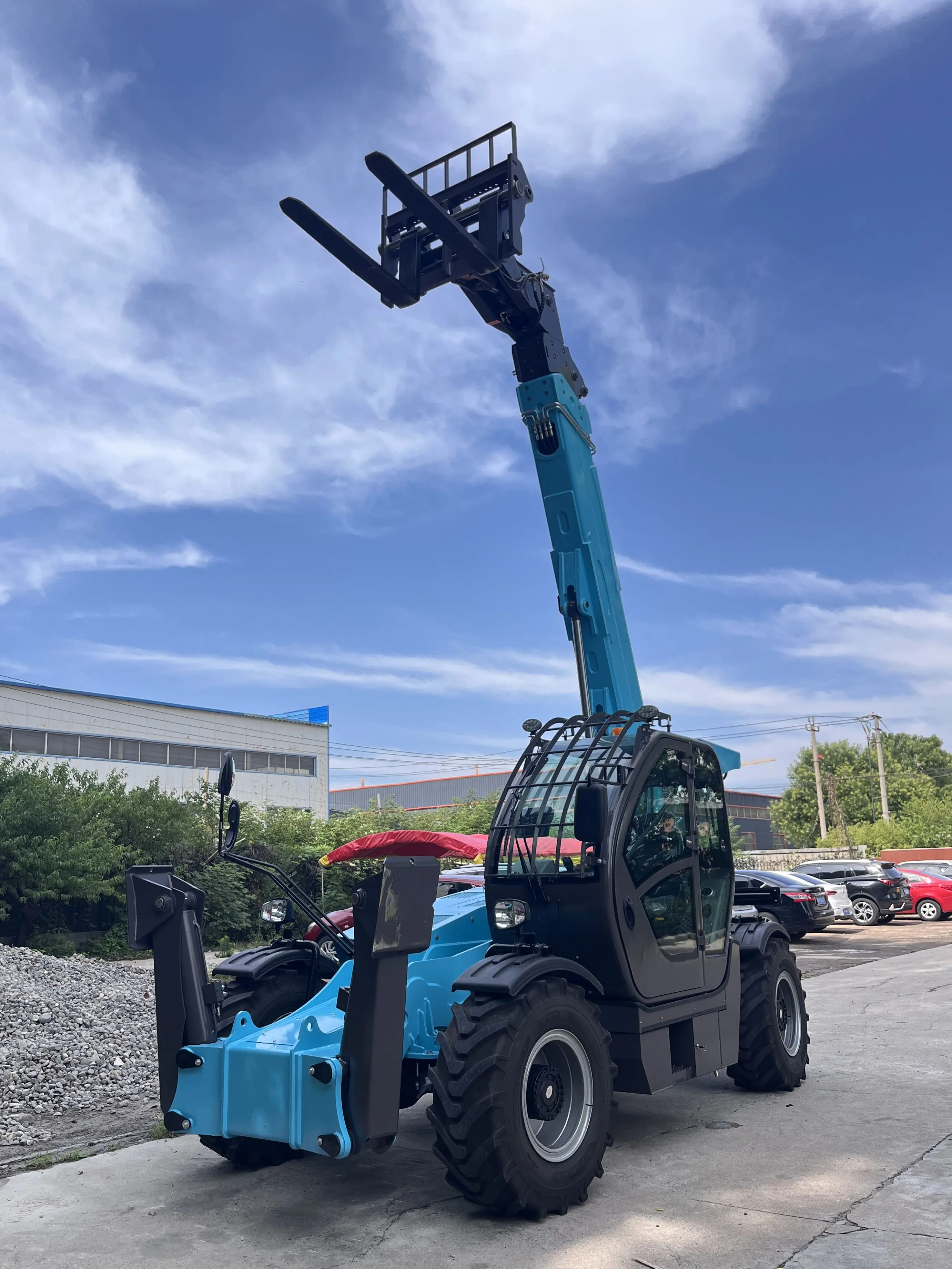 Gcp Telescopic Handler Terbaik Telehandler Telescopic Loader Mini Telescopic Forklift Wheel Loader dengan CE