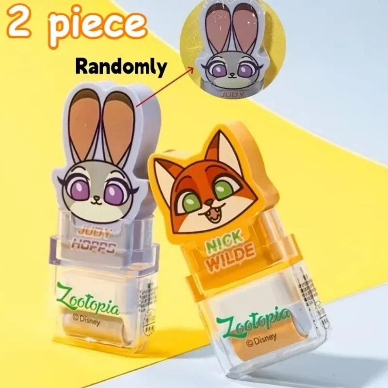 Disney Judy&Nick art sets,Erasers set,school&Office Supplies, Suitable for Gift,reward,for erasing, revising and painting