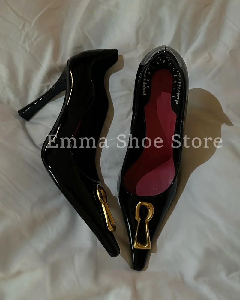 

Brand Design Black Pointed Toe Women's Shoes Luxury High Heel Suede Leather Slip On Handmade Dress Shoes Sexy Wedding Shoes