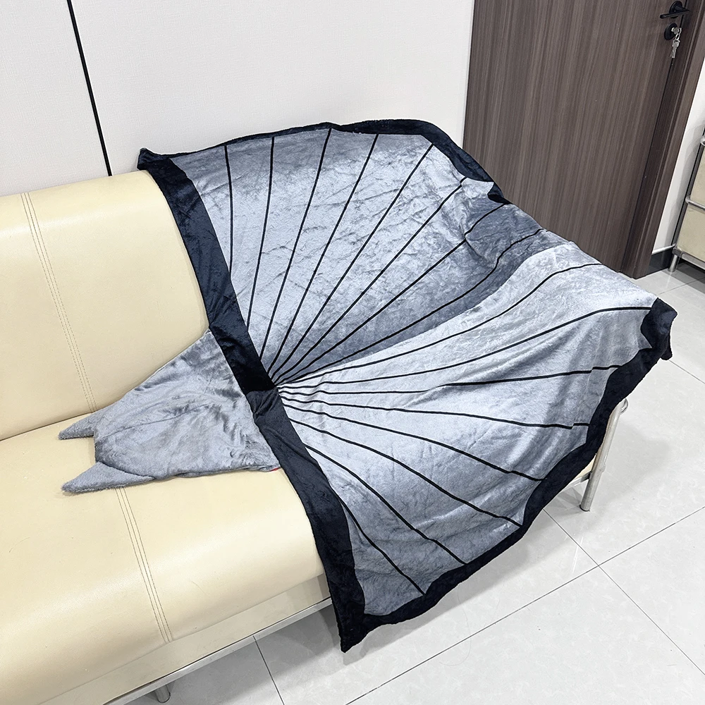 

Одеяло с летучей мышью на Хэллоуин, плюшевая подушка для сопровождения, детский подарок на день рождения, куклы