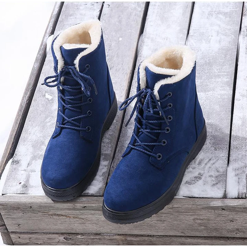 Winter Heavy Fleece Snow Boots Men Unisex Large Size High Top Women Shoes Keep Warm Waterproof Outdoor Platform Female Boots New