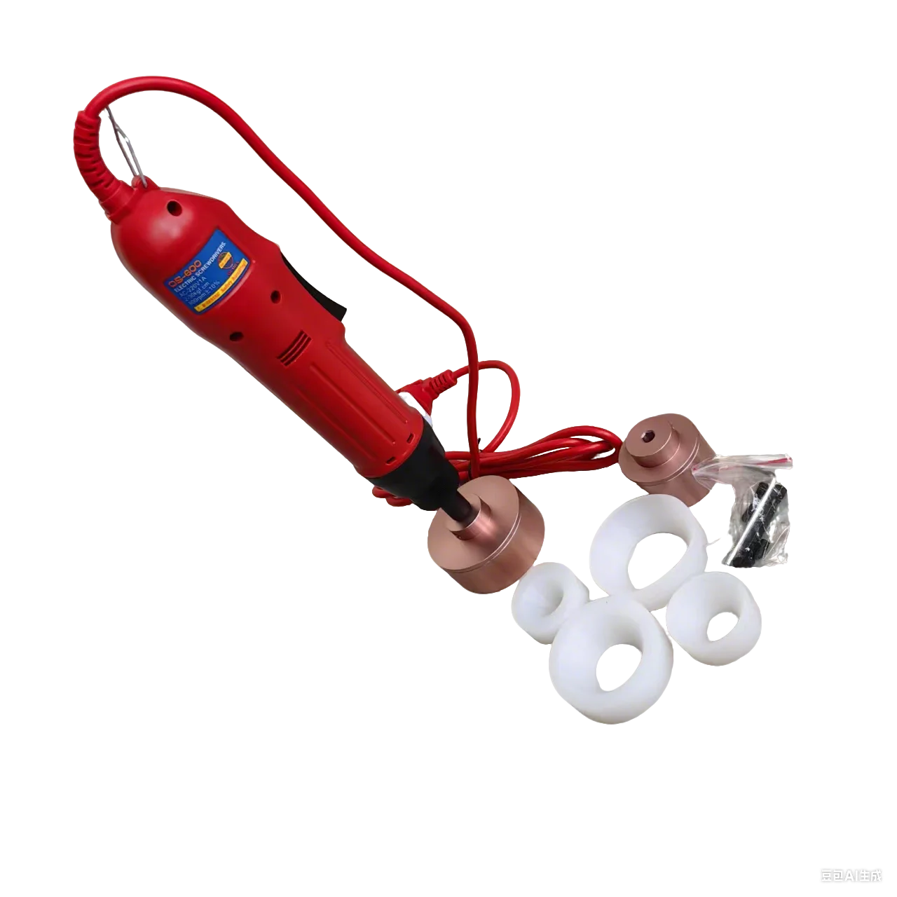 เครื่อง Capping Hand Hold Screw Capper ขวดไฟฟ้า 10-50 มม.หมวก Screwing คู่มือแบบพกพากึ่งอัตโนมัติหมุน Screwer