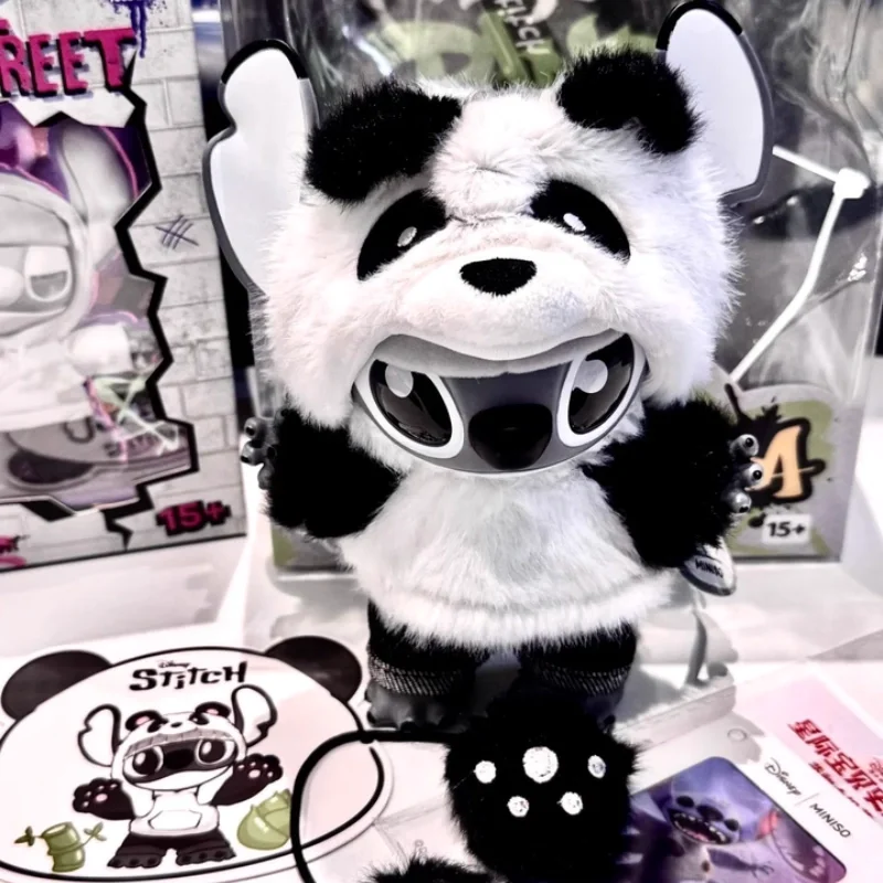 

2025 New Streetwear Genz Series Panda Limited Edition Stitch Keychain Blind Box Collectible Figurine Trendy Toys Customized Gift