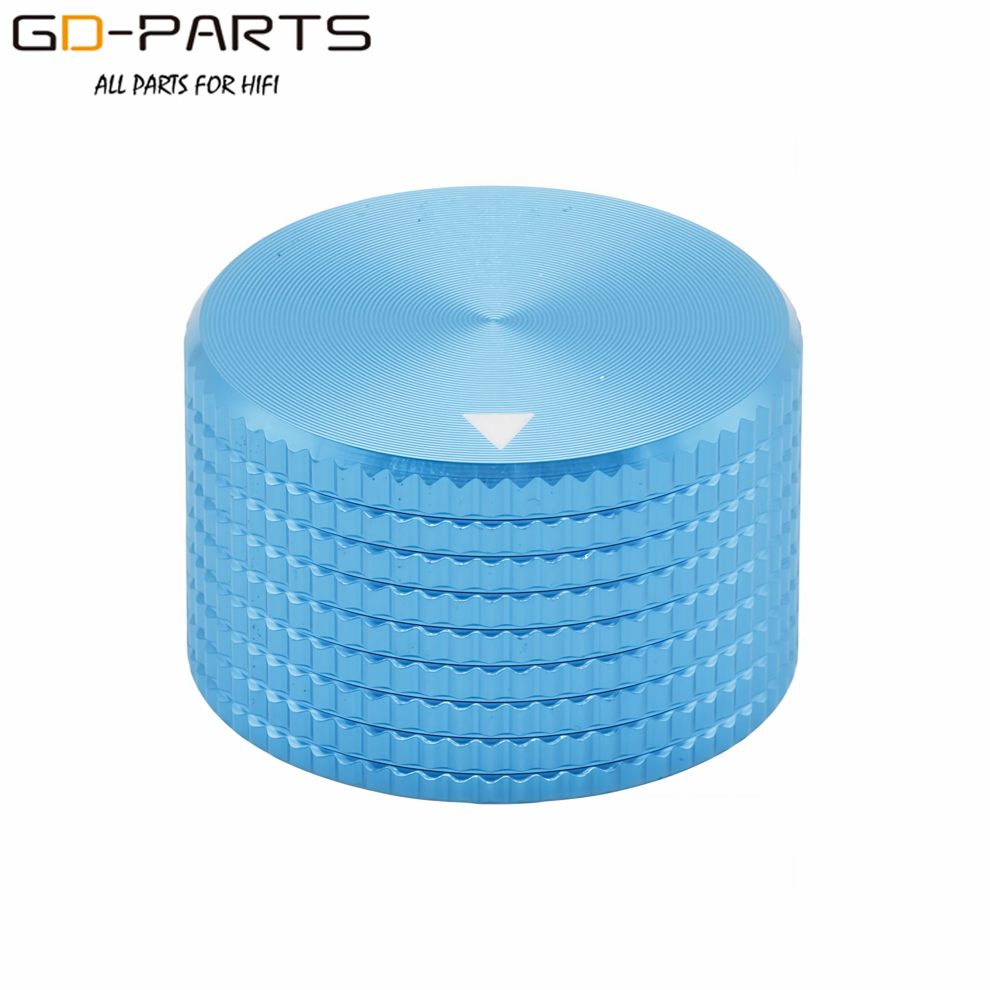 25*15,5mm Solide Voll Aluminium Volumen Potentiometer Knob Knopf Für HIFI Audio Gitarre AMP Wirkung Pedal Schrank 6mm Welle 1 PC