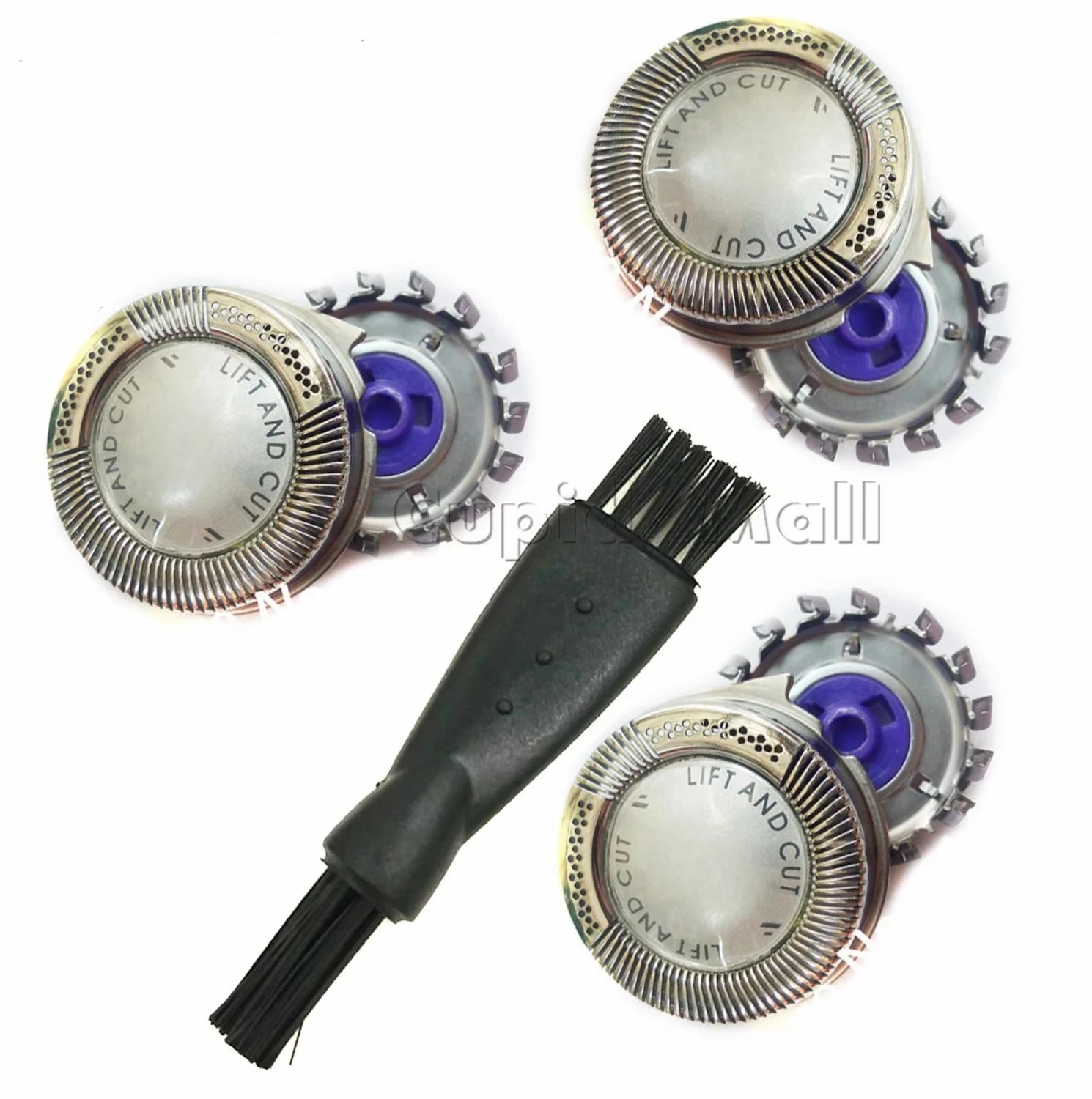 

3 шт., сменные лезвия для бритвы для Philips HQ8445 HQ8825 HQ5705 HQ5710 HQ6075 HQ7100 PT710 AT750 7183XL с щеткой