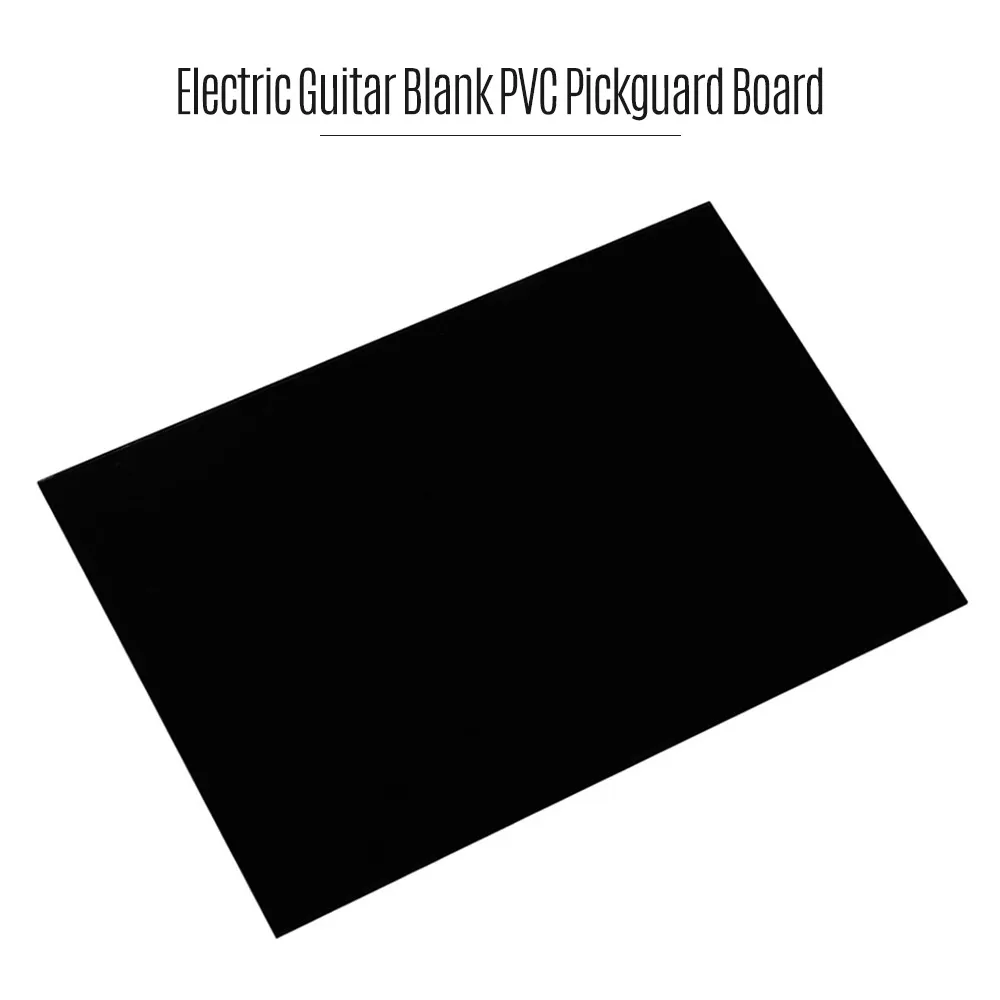 3Ply Bau Elektrische Gitarre Blank Schlagbrett Bord Scratch Platte PVC DIY Gitarre Teile Weiß Elektrische Gitarre Schlagbrett