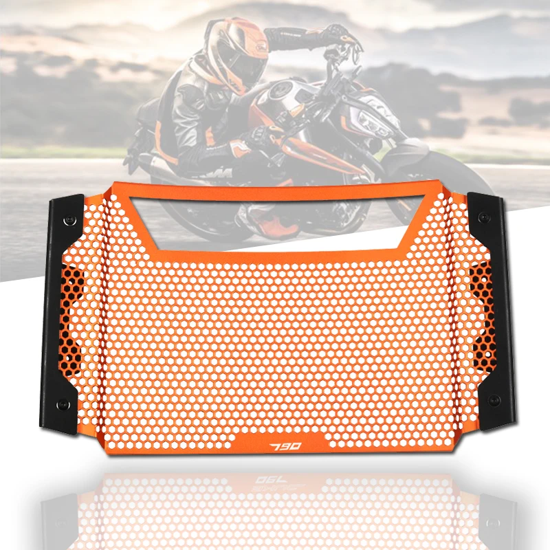 High Quality For DUKE790 DUKE 790 2017 2018 2019 2020 Motorcycle Radiator Grille Cover Guard Protection