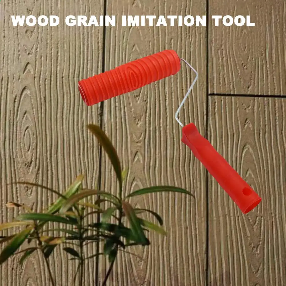 Imagem -04 - Tijolo Padrão de Pintura Rolo Tijolo Padrão de Concreto Stamper Textura Decorativa Rolo Mão Ferramenta 3d
