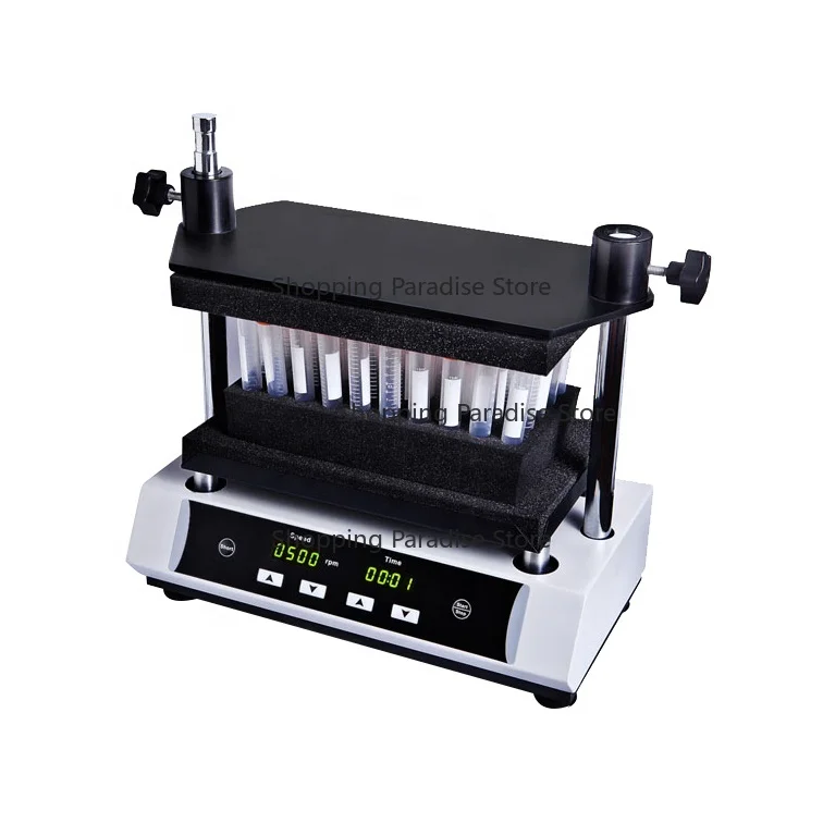 DMT-2500 Digital Lab Vor-tex Mixer Large Orbital 2500rpm Multi-Tube with Variety Blocks Multi-Tube Supply