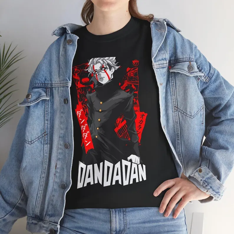 DanDaDan Shirt - Okarun Shirt - Turbo Ganny - Momo Ayase Anime T-shirt | Japanese Dandadan Anime Clothes & Merch for Otaku