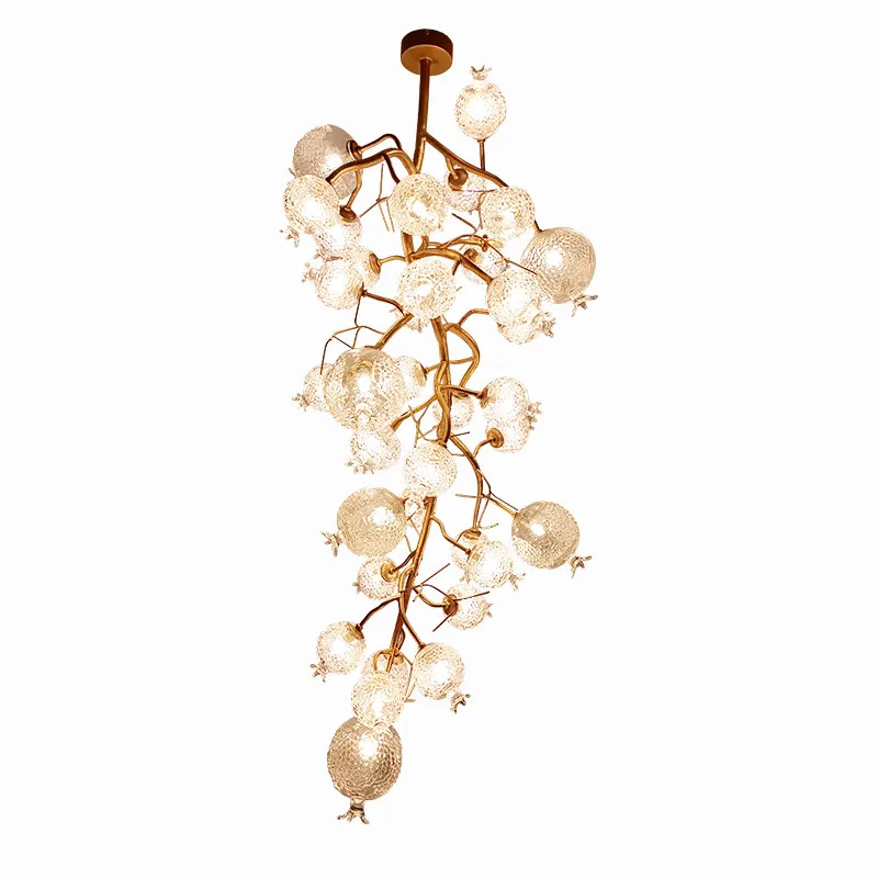 

REVEN 2026 Новая скандинавская подвесная люстра с кристаллами, медная ветвистая потолочная люстра, диммируемый потолочный светильник для гостиной