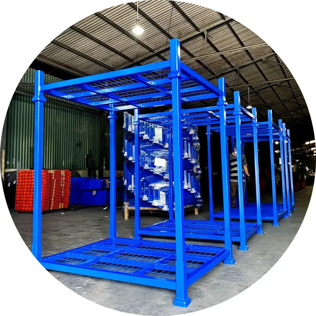 High Quality Product Portable Heavy Duty Industrial Rack Warehouse Storage Stackable Versatile Industrial Rack & Shelf Equipment