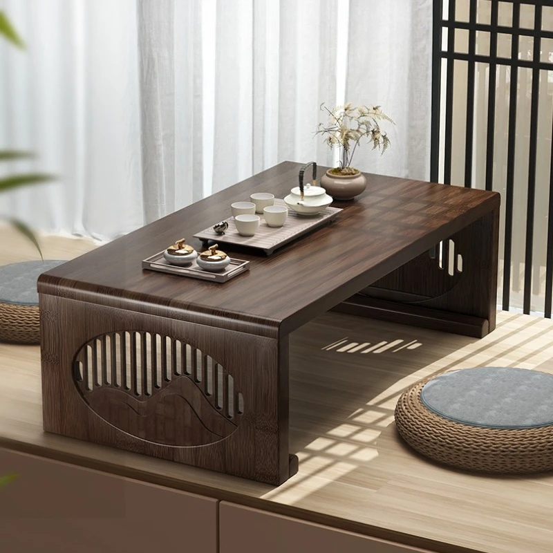 

New model bay window small table tea table bed folding small coffee table balcony low table