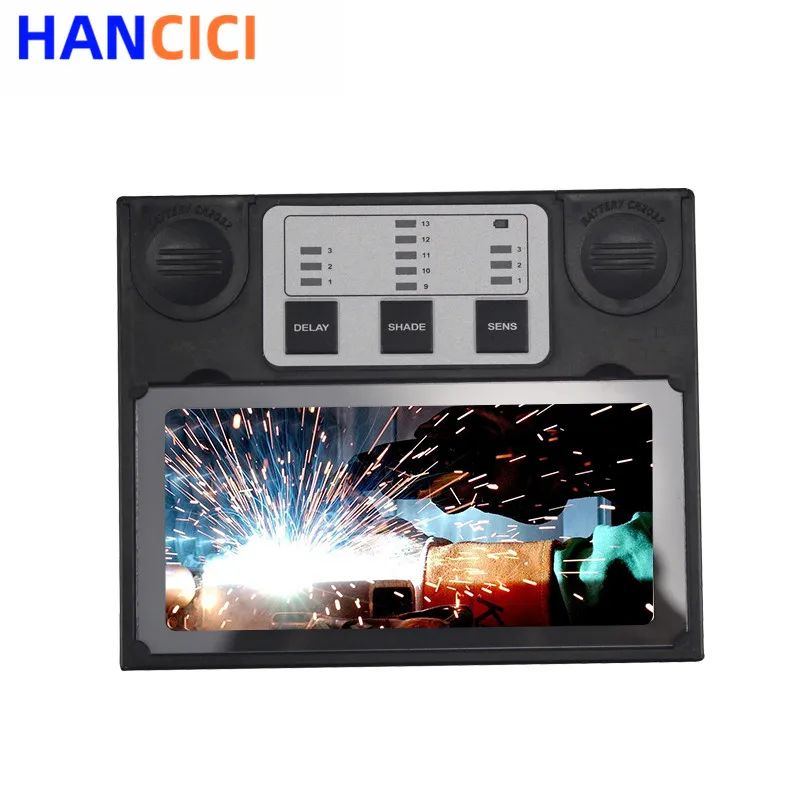 

Samrt Solar LI battery Automatic Darkening TIG MIG MMA MAG Electric True color Welding Filter/Mask Lens for Welding Machine