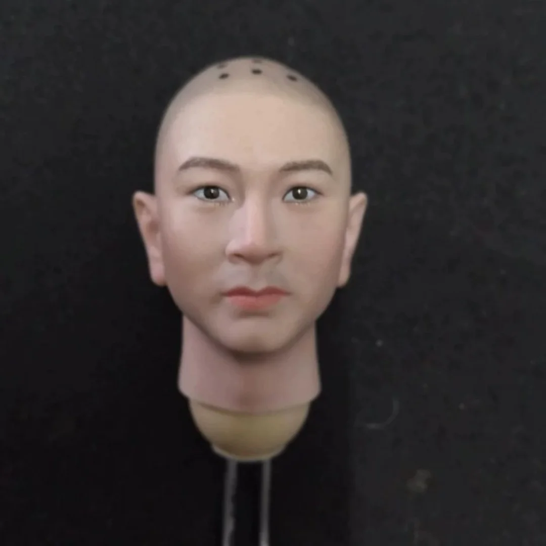 

1/6 Soldier Head Sculpt Chi Chong rui Tang monk bald Male For 12''Figu Soldier Model For 12 " TBL PH Figure Body Toys Toys