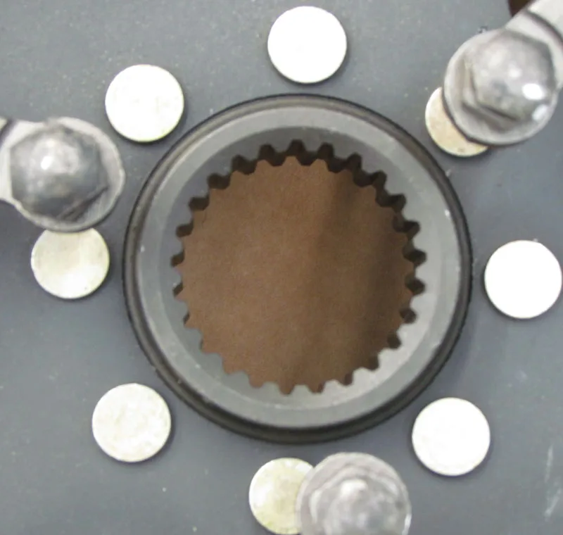 Tractor Spare Parts Clutch Plate, Compatible with MF375 Tractor