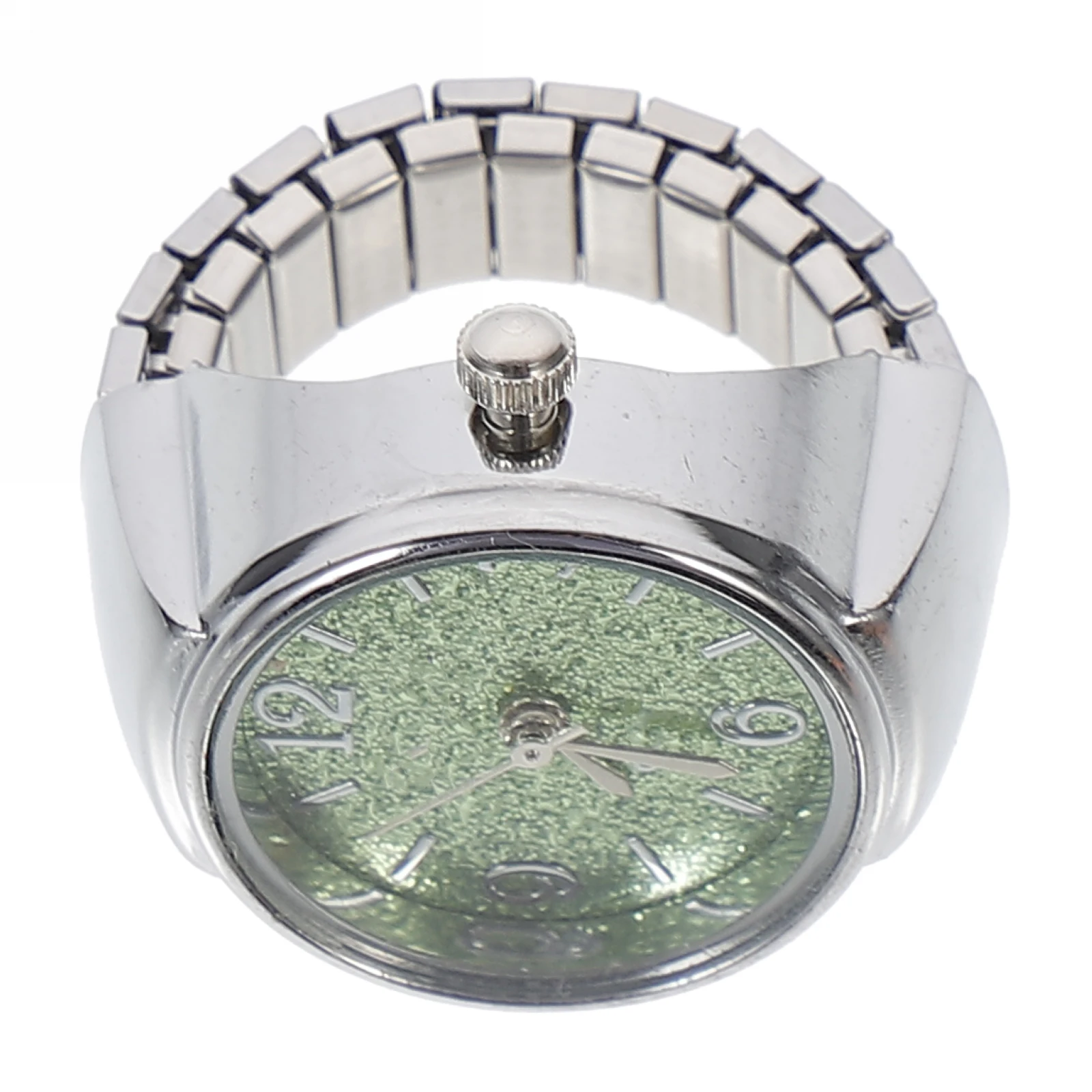 

Watch Pretty Quartz Finger Accessory Clear Scale Convenient Time Check Suitable Gift for Friends and Family