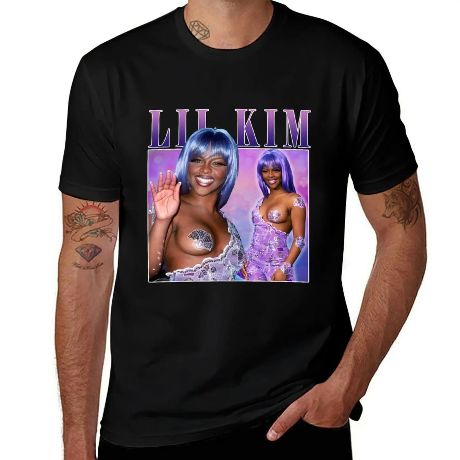 lil kim Premium T-Shirt Street Art Print Tee Shirt