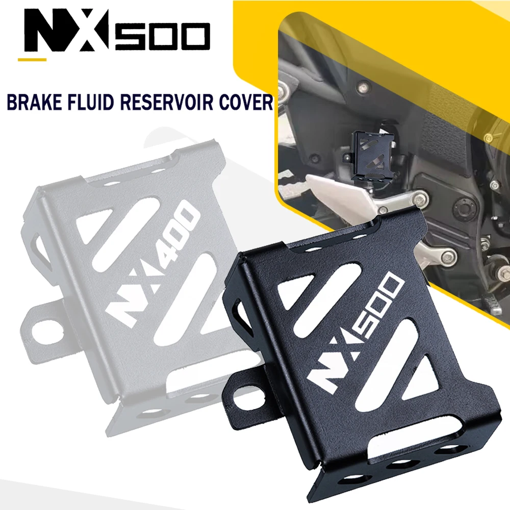 

For Honda NX 400 500 nx400 nx500 2023 2024 2025 NX400 NX500 Motorcycle Rear Brake Fluid Reservoir Cover Protective Gurad