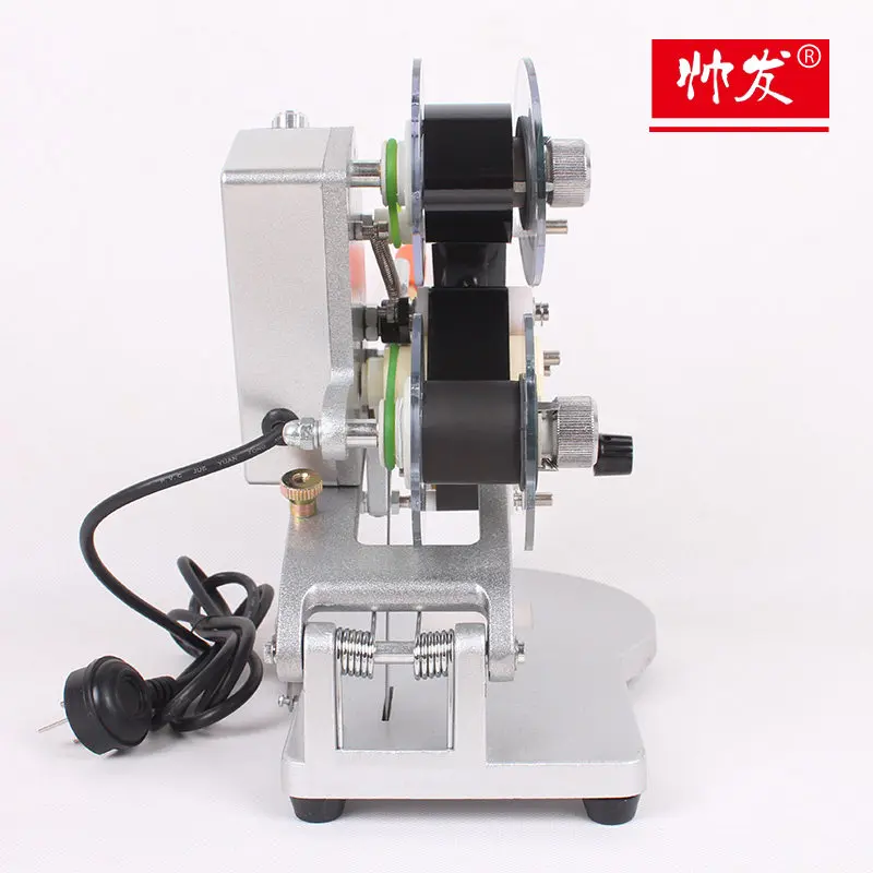 

Coding machine production date Hand pressing coding machine Production date coding machine three rows