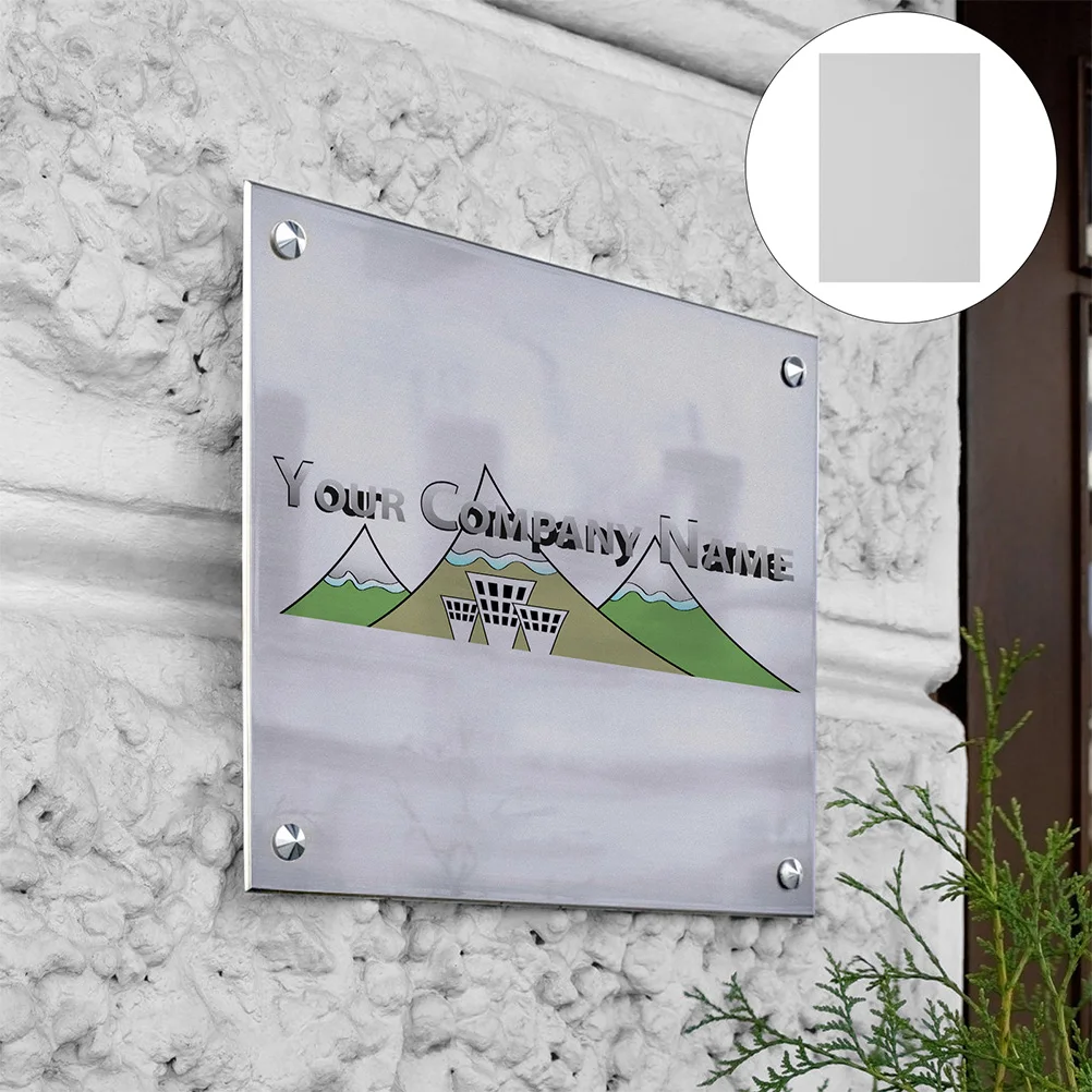 

3pcs Sublimation Metal Blanks Aluminum Sheets Photo Sign Boards Durable Rustproof For Party Home Decor Bulk Diy Crafts