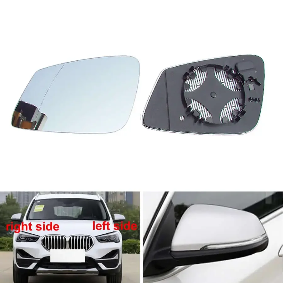 For BMW X1 2017-2020 / X2 2020 Car Accessories Rearview Mirror Lenses Exterior Side Reflective Glass Lens with Heating