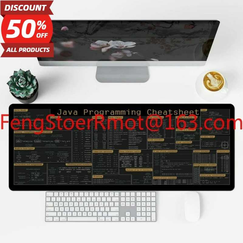 Suitable for mouse pad OfficeExcel shortcut oversized office desktop pad programming