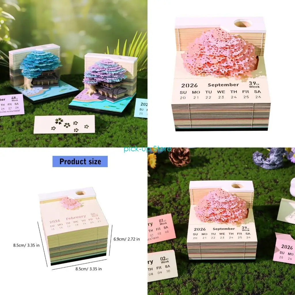 q5wa-twenty-twenty-six-planificador-semanal-led-brillante-3d-bloc-notas-para-manualidades-papel-paneles-arrancables