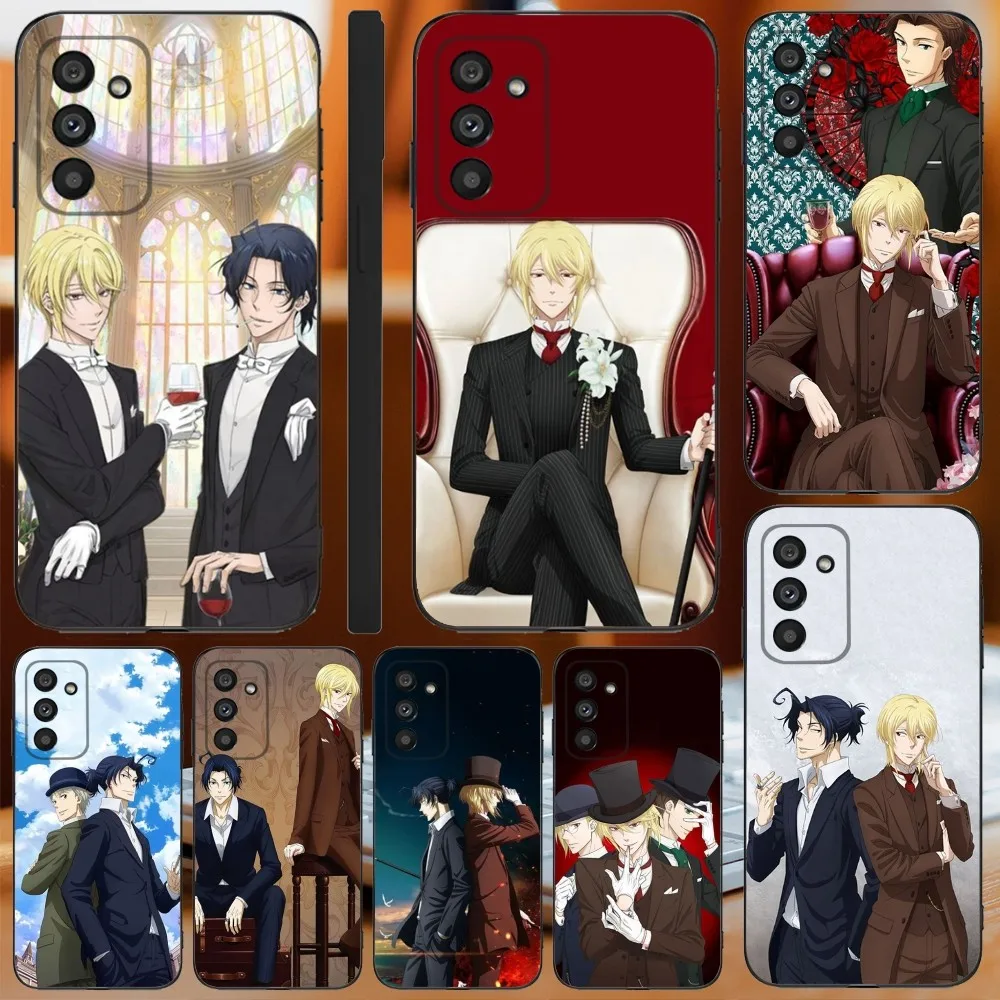 Anime Moriarty The Patriot Phone Case For Samsung Galaxy A13,A21s,A22,A31,A32,A52,A53,A71,A80,A91 Soft Black Cover