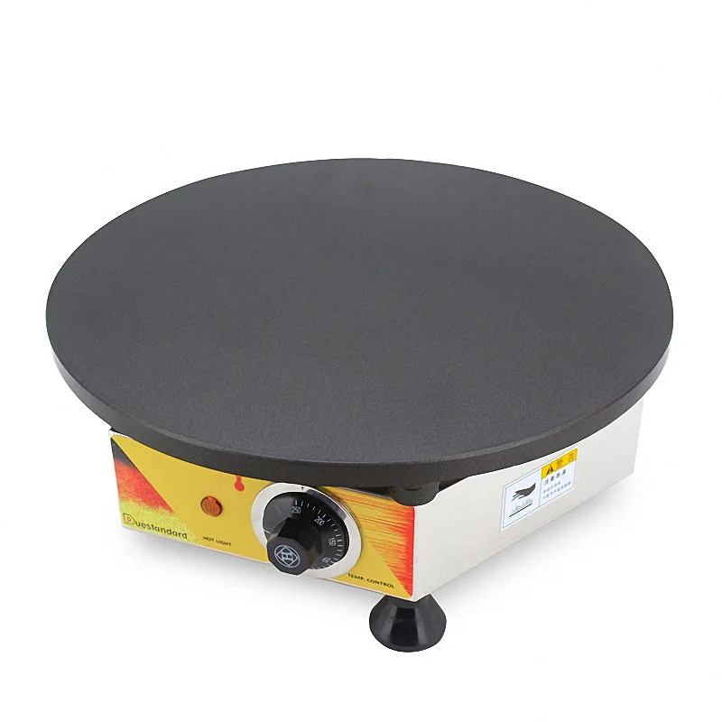 صانع كريب كهربائي تجاري، طباخ تسخين، ماكينة فواكه فطيرة تجارية، ماكينة بوريتوس غير لاصقة، ماكينة كريب